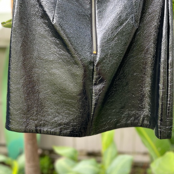 River Island Patent Leather Mini Skirt - Picture 4 of 11